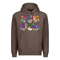 Coffee SPRING BREAK Premium Hoodie - CowhideDigitalArt