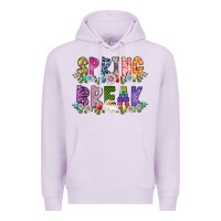 Lilac SPRING BREAK Premium Hoodie - CowhideDigitalArt