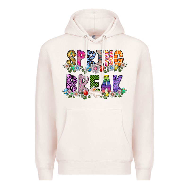 Spring Break Premium Hoodie by CowhideDigitalArt | Teevron