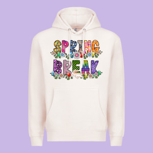 Spring Break Premium Hoodie Designed By Cowhidedigitalart