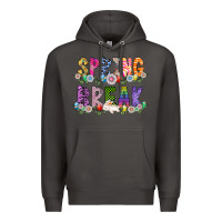Smoke SPRING BREAK Premium Hoodie - CowhideDigitalArt