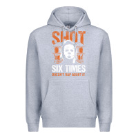 Heather Grey halloween shot 6 times t shirt Premium Hoodie - longCreatives