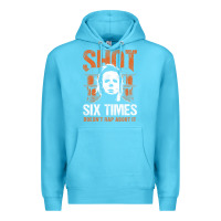 Ocean Blue halloween shot 6 times t shirt Premium Hoodie - longCreatives
