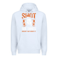 White halloween shot 6 times t shirt Premium Hoodie - longCreatives