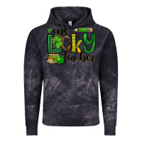 Cloud Black St. Patrick's One lucky Teacher Vintage Hoodie - OliviaCreatesArt