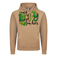 Vintage Coffee St. Patrick's One lucky Teacher Vintage Hoodie - OliviaCreatesArt