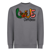 Storm love Christmas Heavyweight Sweatshirt - CowhideDigitalArt