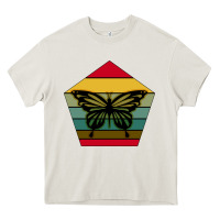 Cream butterfly Heavy Core Tee - Bettercallsaul