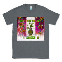 Charcoal Heather i don't stir the pot i smoke it Classic Tee - TumblerDesignByShophia