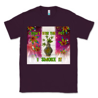 Plum i don't stir the pot i smoke it Classic Tee - TumblerDesignByShophia