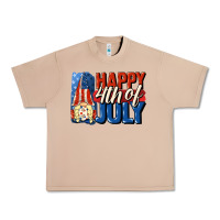 Burro Happy 4th of july gnome Urban Heavy Tee - CowGirlArtShop