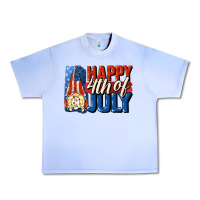 Grape Ice Happy 4th of july gnome Urban Heavy Tee - CowGirlArtShop