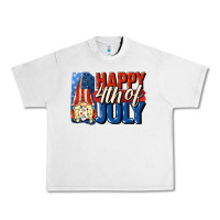Lunar Rock Happy 4th of july gnome Urban Heavy Tee - CowGirlArtShop