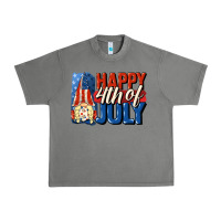 Tornado Happy 4th of july gnome Urban Heavy Tee - CowGirlArtShop