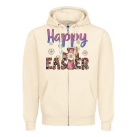 Sandshell happy easter cross Zipper Hoodie - Artiststas