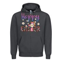 Smoke happy easter cross Zipper Hoodie - Artiststas