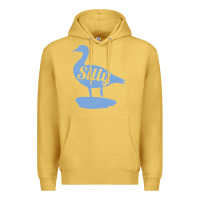 Antique Gold Silly Goose Funny Silly Goose Premium Hoodie - longCreatives