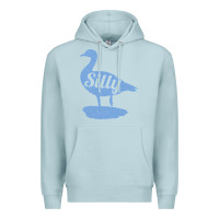 Blue Mist Silly Goose Funny Silly Goose Premium Hoodie - longCreatives
