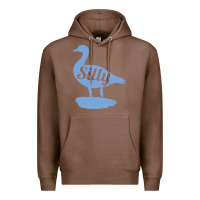 Chestnut Silly Goose Funny Silly Goose Premium Hoodie - longCreatives