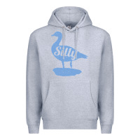 Heather Grey Silly Goose Funny Silly Goose Premium Hoodie - longCreatives