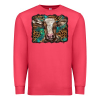 Christmas Background Baby Calf Premium Sweatshirt | Teevron
