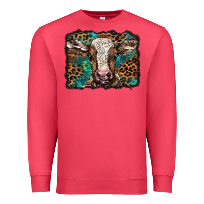 Christmas Background Baby Calf Premium Sweatshirt by BarkalooDesign | Teevron