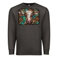 Smoke Christmas background baby calf Premium Sweatshirt - BarkalooDesign
