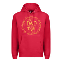 Cardinal Mens One Dad to rule them all  father's day gift Premium Hoodie - longCreatives