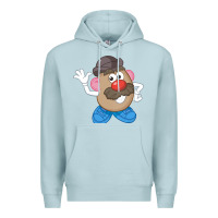 Blue Mist Womens Mr. Potato Head Simple Portrait Premium Hoodie - longCreatives