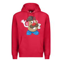 Cardinal Womens Mr. Potato Head Simple Portrait Premium Hoodie - longCreatives