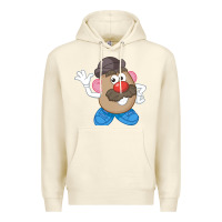 Sandshell Womens Mr. Potato Head Simple Portrait Premium Hoodie - longCreatives
