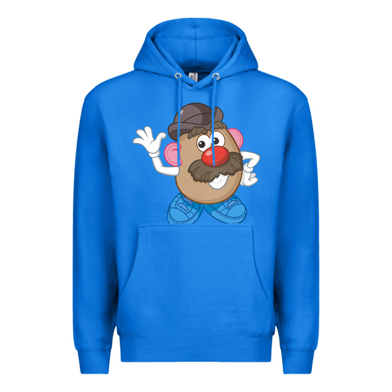 Womens Mr. Potato Head Simple Portrait Premium Hoodie by longCreatives | Teevron