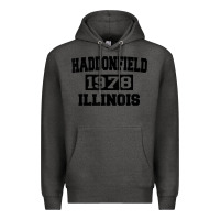 Charcoal Heather Haddonfield Illinois Halloween 1978 Halloween Spooky Scary Gift Premium Hoodie - longCreatives