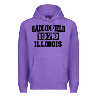 Purple Haddonfield Illinois Halloween 1978 Halloween Spooky Scary Gift Premium Hoodie - longCreatives