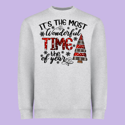 It The Most Wonderful Time The Of Year Heavyweight Sweatshirt Designed By Cowhidedigitalart