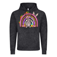Vintage Black Easter rainbow Vintage Hoodie - OliviaCreatesArt