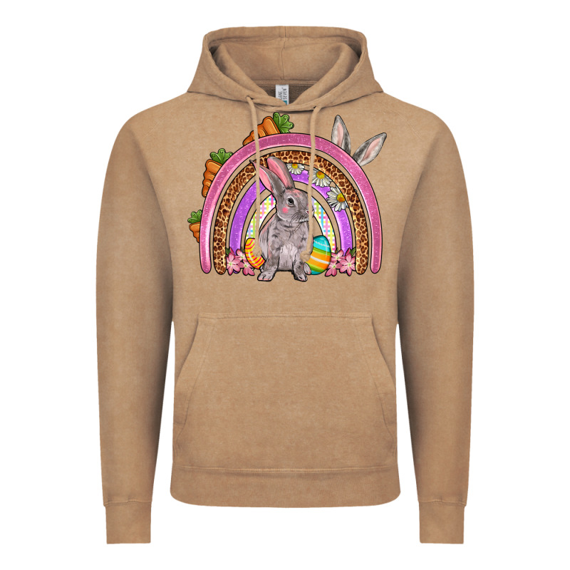Easter Rainbow Vintage Hoodie by OliviaCreatesArt | Teevron