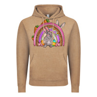 Vintage Coffee Easter rainbow Vintage Hoodie - OliviaCreatesArt