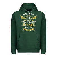 Sports Green Mens Vintage 1950s Built In The 50s Fifties Funny 70th Birthday Premium Hoodie - longCreatives