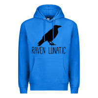 True Royal Womens Raven Lunatic, Funny Bird Lover Gift Men Women Kids Premium Hoodie - longCreatives