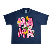 Navy Mama Mother's Day Urban Heavy Tee - CowGirlArtShop