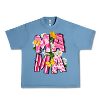 Pebble Blue Mama Mother's Day Urban Heavy Tee - CowGirlArtShop
