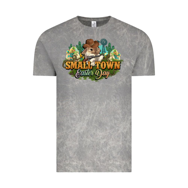 Small Town Easter Day Vintage Tee by HowdyJamesFarm | Teevron