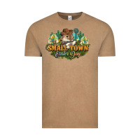 Vintage Coffee Small town Easter Day Vintage Tee - HowdyJamesFarm