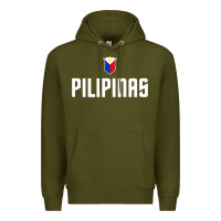 Army Green Pilipinas Basketball Wear, Gilas Philippines Casual Wear Premium Hoodie - longCreatives