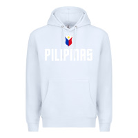 White Pilipinas Basketball Wear, Gilas Philippines Casual Wear Premium Hoodie - longCreatives