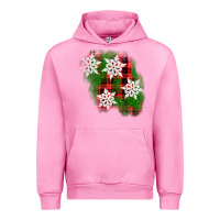 Fuchsia Pink christmas patch Urban Hoodie - AdoDesignShop