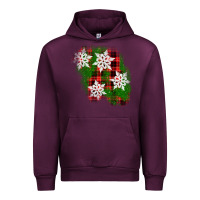 Mauve Wine christmas patch Urban Hoodie - AdoDesignShop