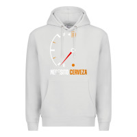 Dove Grey Mexican beer necesito cerveza cool & funny sayings Premium Hoodie - longCreatives