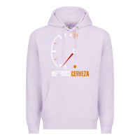 Lilac Mexican beer necesito cerveza cool & funny sayings Premium Hoodie - longCreatives